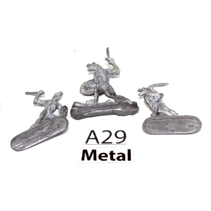 Warhammer Lizardmen Saurus Warriors Metal A29 - Tistaminis