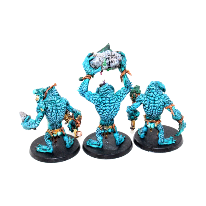 Warhammer Orcs and Goblins Rockgut Troggoths Well Painted JYS19 - Tistaminis