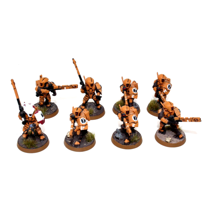 Warhammer Tau Fire Warriors Well Painted A3 - Tistaminis