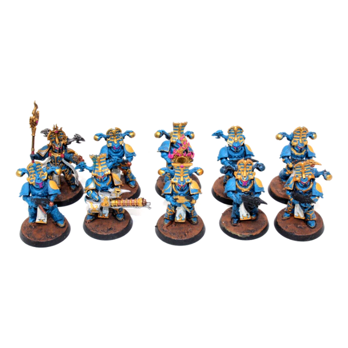 Warhammer Thousand Sons Rubric Marines Well Painted A9