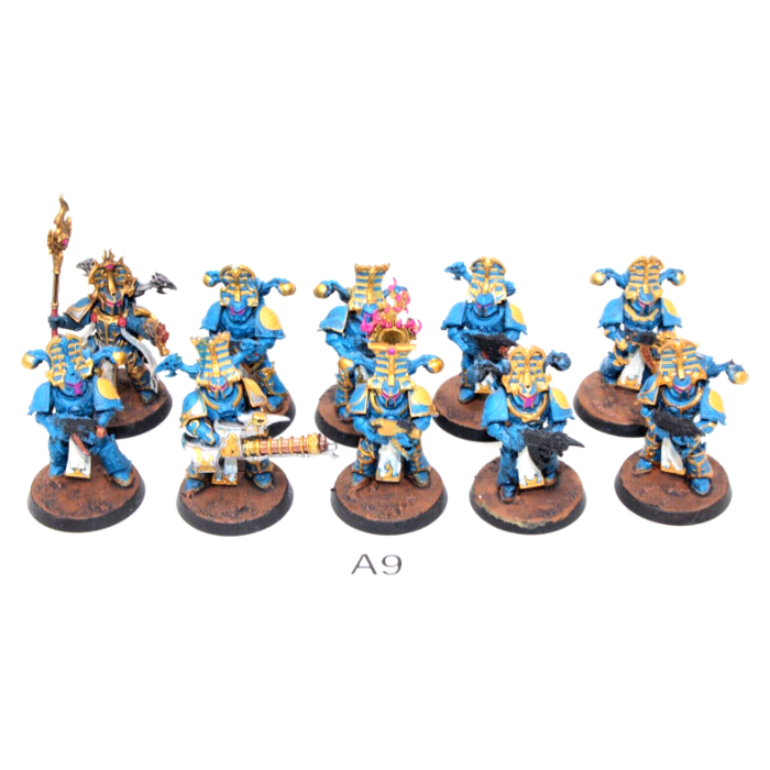 Warhammer Thousand Sons Rubric Marines Well Painted A9