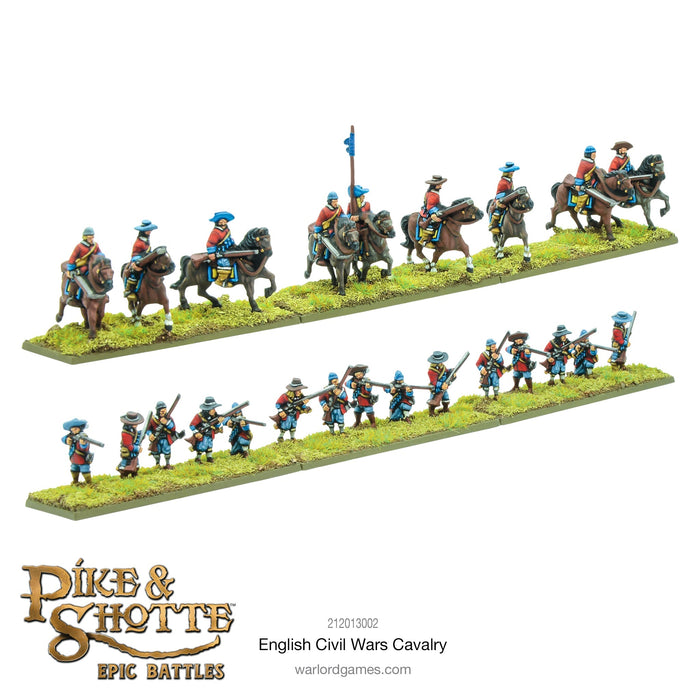 Pike and Shotte Epic Battles - English Civil Wars Cavalry New - Tistaminis