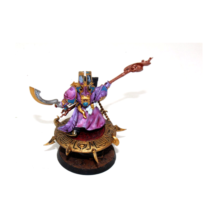 Warhammer Thousand Sons Ahriman on Disk Custom A9