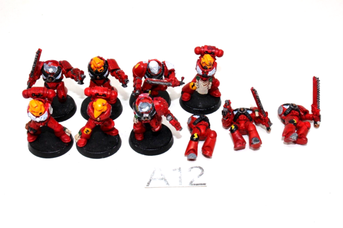 Warhammer Blood Angels Tactical Squad A12