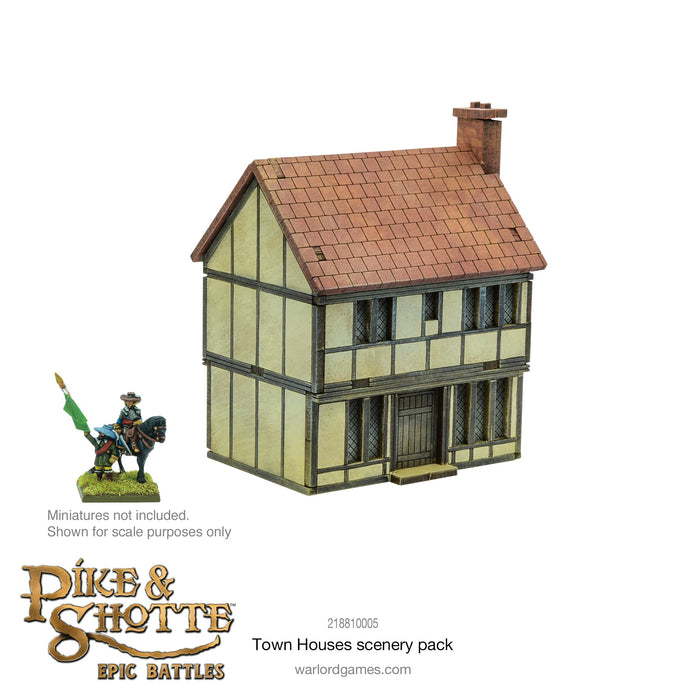 Pike & Shotte Epic Battles - Town Houses scenery pack New - Tistaminis