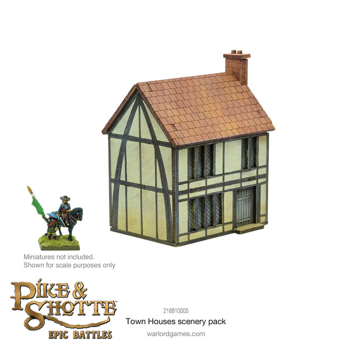 Pike & Shotte Epic Battles - Town Houses scenery pack New - Tistaminis