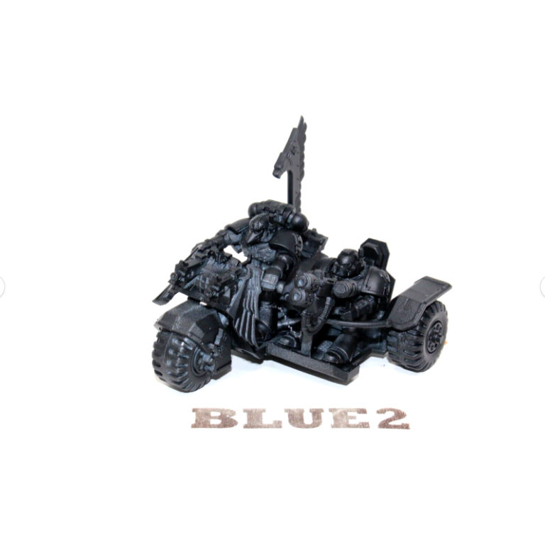 Warhammer Dark Angels Ravenwing Attack Bike BLUE2 - Tistaminis