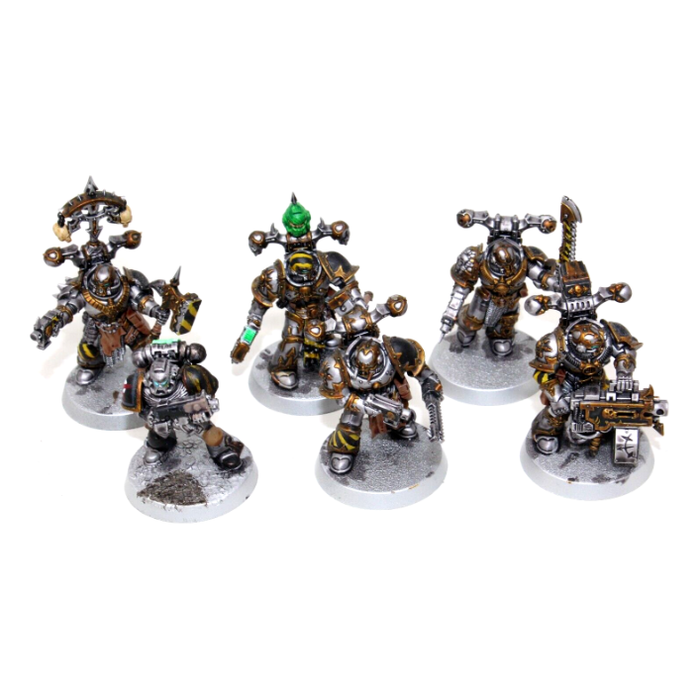 Warhammer Chaos Space Marines Tactical Marines Well Painted JYS15