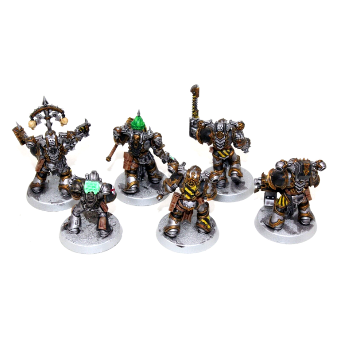 Warhammer Chaos Space Marines Tactical Marines Well Painted JYS15