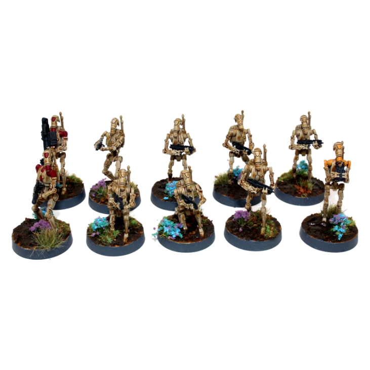 Star Wars Legion Battle Droids Well Painted JYS58 - Tistaminis