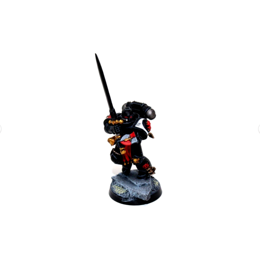 Warhammer Space Marines Black Templar Emperors Champion Custom A31 - Tistaminis