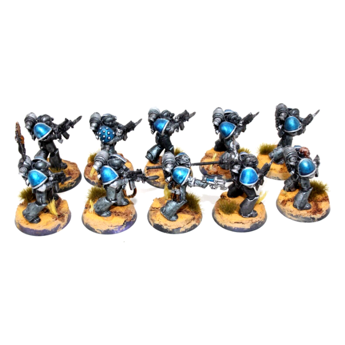 Warhammer Chaos Space Marines Horus Heresy Tactical Marines Well Painted A23