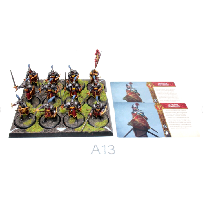 A Song of Ice and Fire Lannister Guardsmen Well Painted A13 - Tistaminis