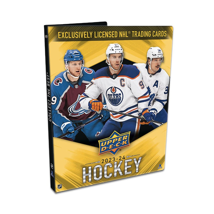 2024 UPPER DECK HOCKEY SERIES 1 STARTER BINDER SET New