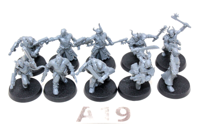 Warhammer Chaos Space Marines Chaos Cultists A19