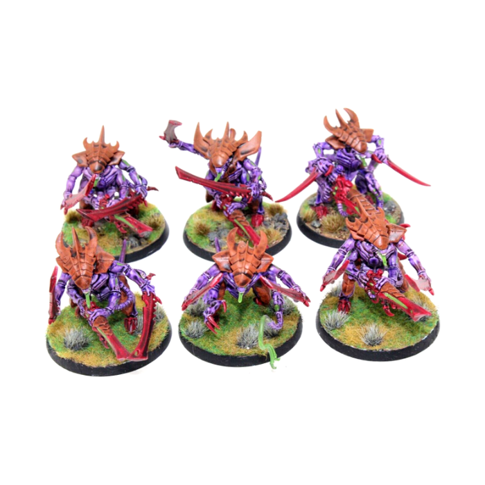 Warhammer Tyranids Warriors Well Painted JYS70