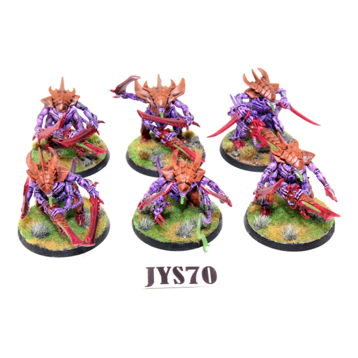 Warhammer Tyranids Warriors Well Painted JYS70