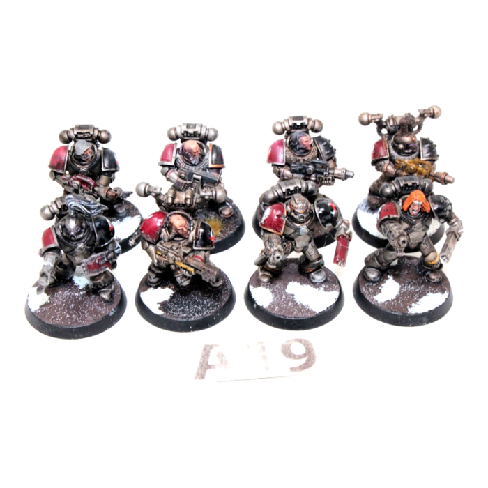 Warhammer Space Marines Tactical Squad Well Painted A19