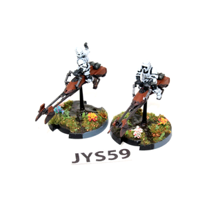 Star Wars Legion 74-Z Speeders Well Painted JYS59 - Tistaminis