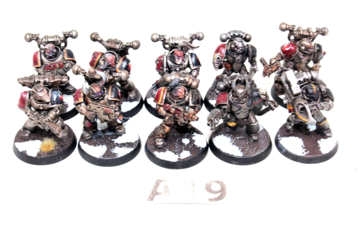 Warhammer Space Marines Tactical Squad Well Painted A19