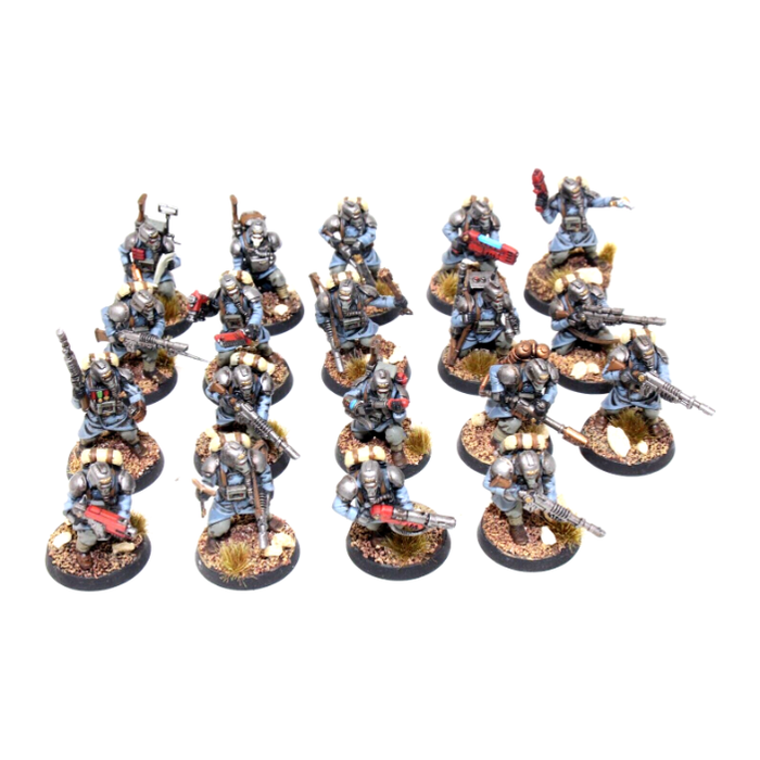 Warhammer Imperial Guard Death Korps Infantry Squad Well Painted JYS70