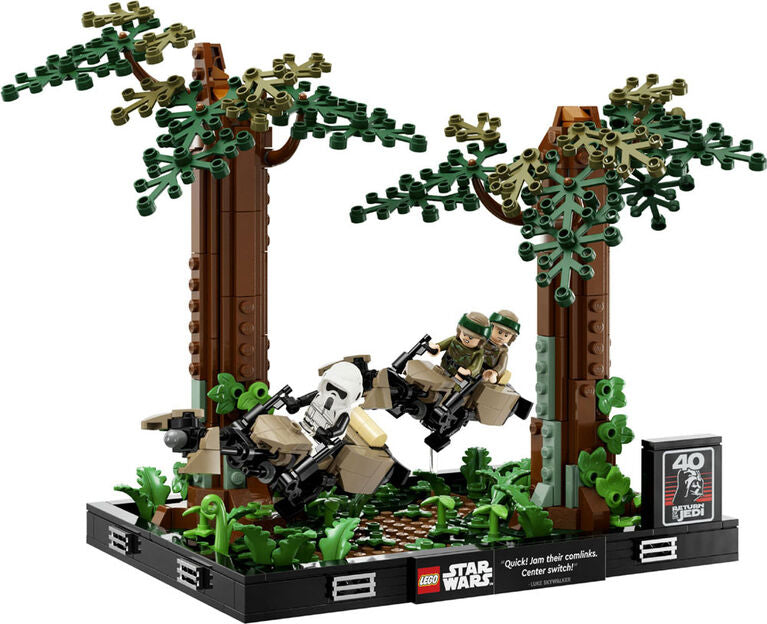 LEGO 75353 Endor™ Speeder Chase Diorama