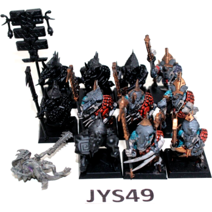 Warhammer Lizardmen Saurus Guard	JYS49 - Tistaminis