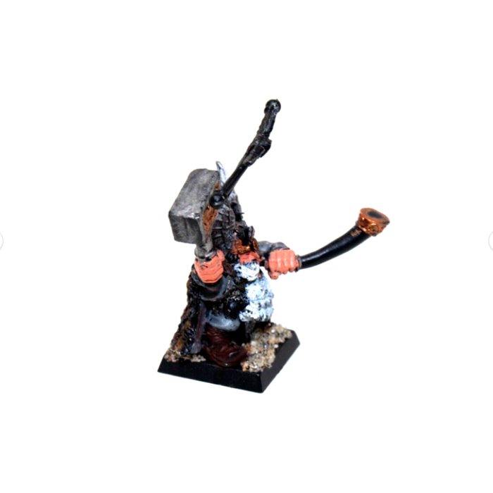 Warhammer Dwarves Army Standard Bearer Metal Well Painted A33 - Tistaminis