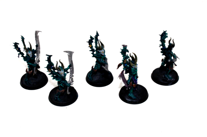 Warhammer Dark Eldar Incubi Well Painted JYS25