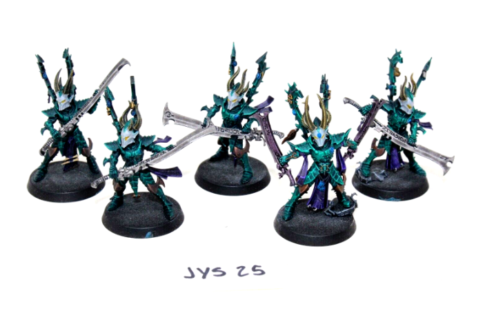 Warhammer Dark Eldar Incubi Well Painted JYS25