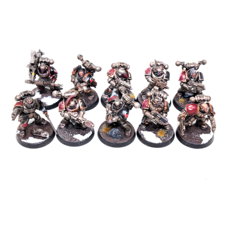 Warhammer Chaos Space Marines Tactical Squad Well Painted A20