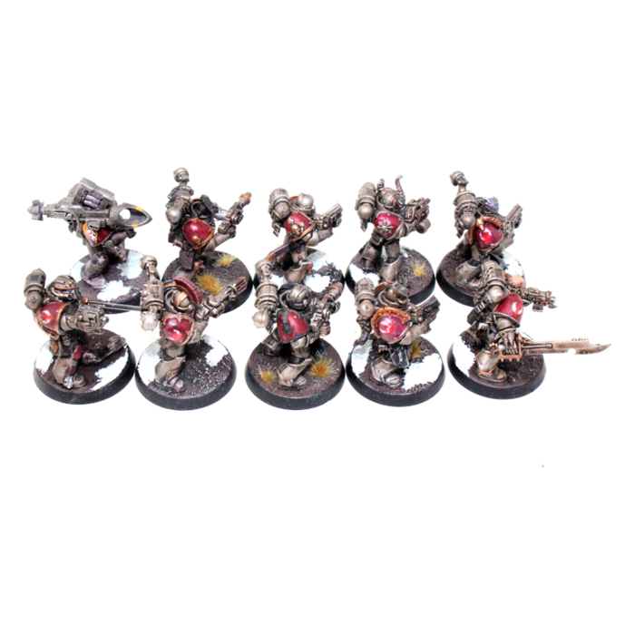 Warhammer Chaos Space Marines Tactical Squad Well Painted A20