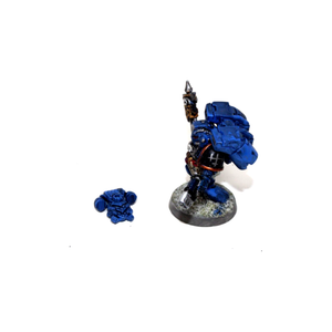 Warhammer Space Marines Captain Metal Magnetized Well Painted A38 - Tistaminis