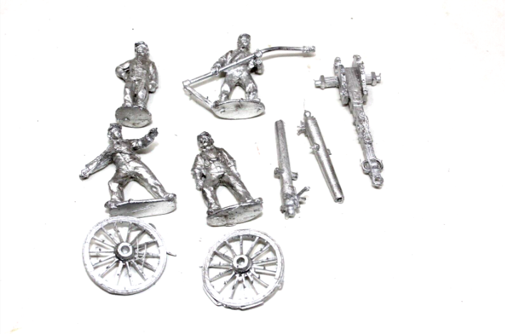 Perry Miniatures ACW 5 Union Artillery Metal JYS27