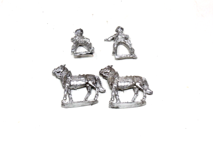 Perry Miniatures ACW 4 Confederate Marshals Mounted Metal JYS27