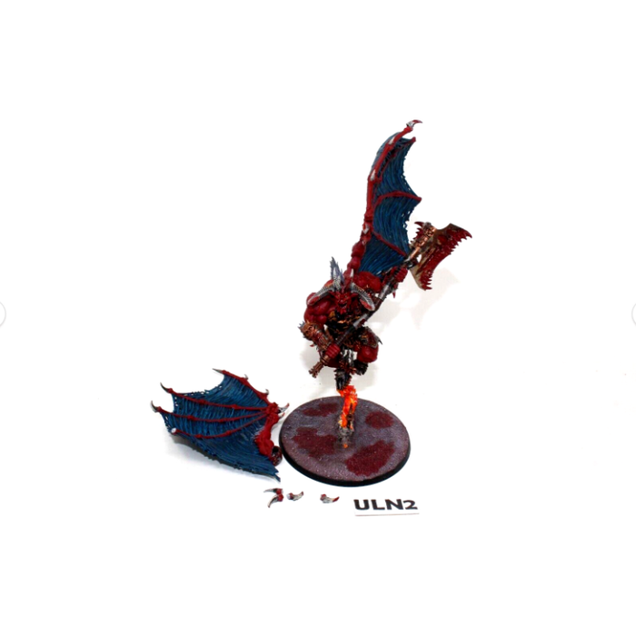 Warhammer Daemons of Chaos Bloodthirster of Insensate Rage Well Painted ULN12 - Tistaminis