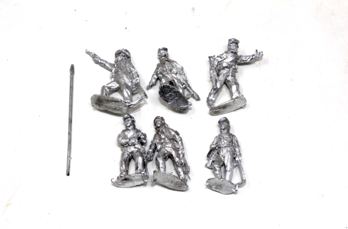 Perry Miniatures ACW 121 Dismounted Union Cavalry Command Metal JYS27