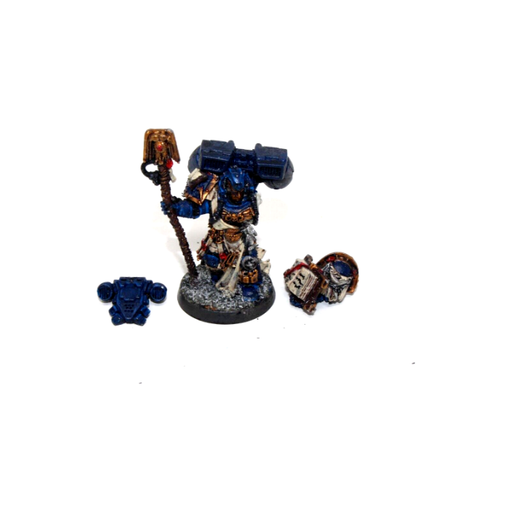 Warhammer Space Marines Librarian Well Painted Metal Magnetized A38 - Tistaminis