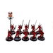 Warhammer Daemons of Chaos Bloodletters Well Painted A14 - Tistaminis