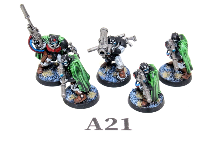 Warhammer Space Marines Scouts Well Painted A21