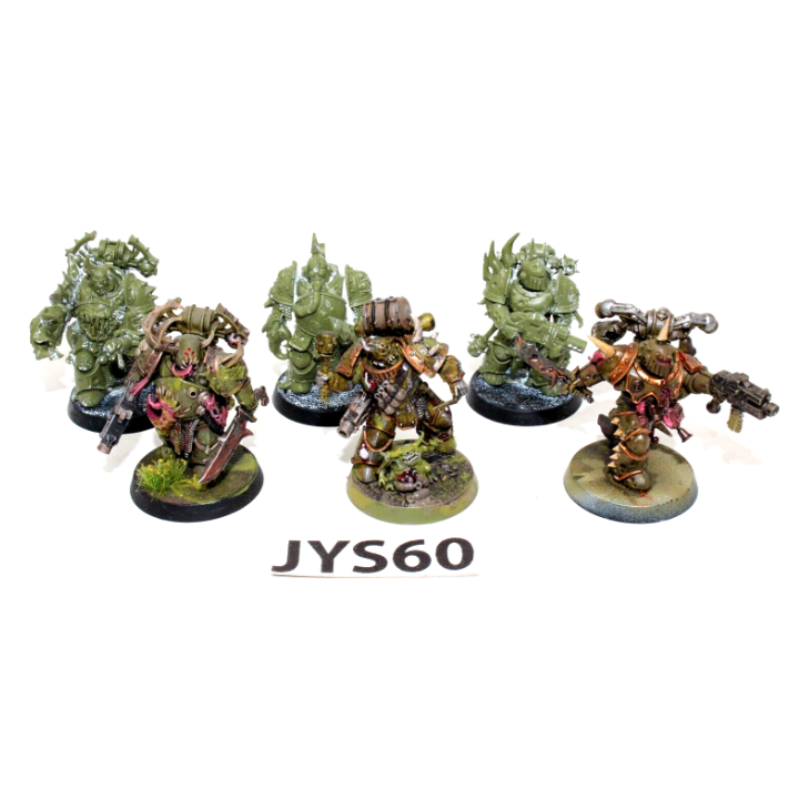 Warhammer Chaos Space Marine Deathguard Plague Marines JYS60 - Tistaminis