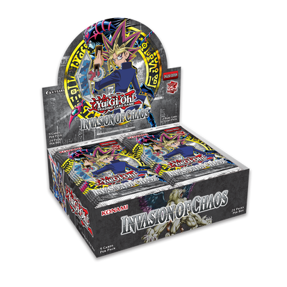 YUGIOH 25A INVASION OF CHAOS BOOSTER BOX New - Tistaminis