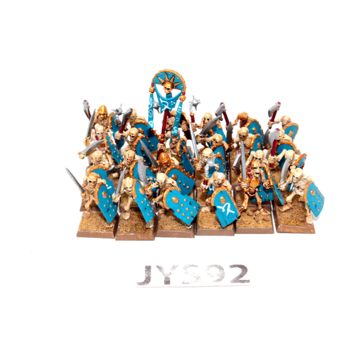 Warhammer Tomb Kings Skeleton Warriors Well Painted JYS92 - Tistaminis