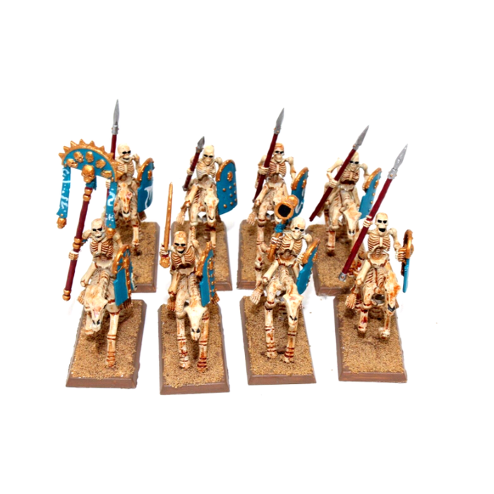 Warhammer Tomb Kings Skeleton Horsemen Well Painted JYS92 - Tistaminis