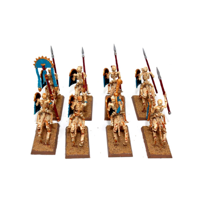 Warhammer Tomb Kings Skeleton Horsemen Well Painted JYS92 - Tistaminis