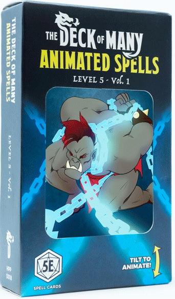 The Deck of Many Animated Spells Level 5 Vol. 1