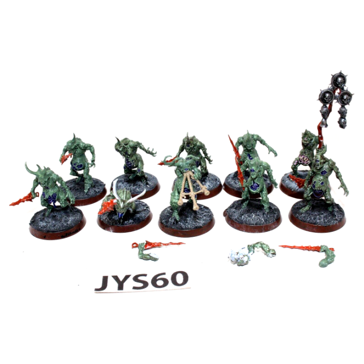 Warhammer Chaos Daemons Plaguebearers Well Painted JYS60 - Tistaminis