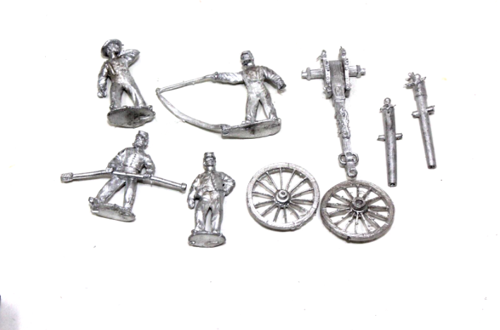 Perry Miniatures ACW 22 Confederate Artilery Metal JYS29