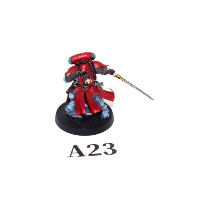 Warhammer Space Marines Librarian in Phobos Armour A23