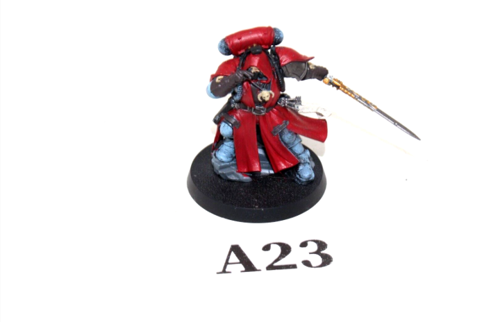 Warhammer Space Marines Librarian in Phobos Armour A23